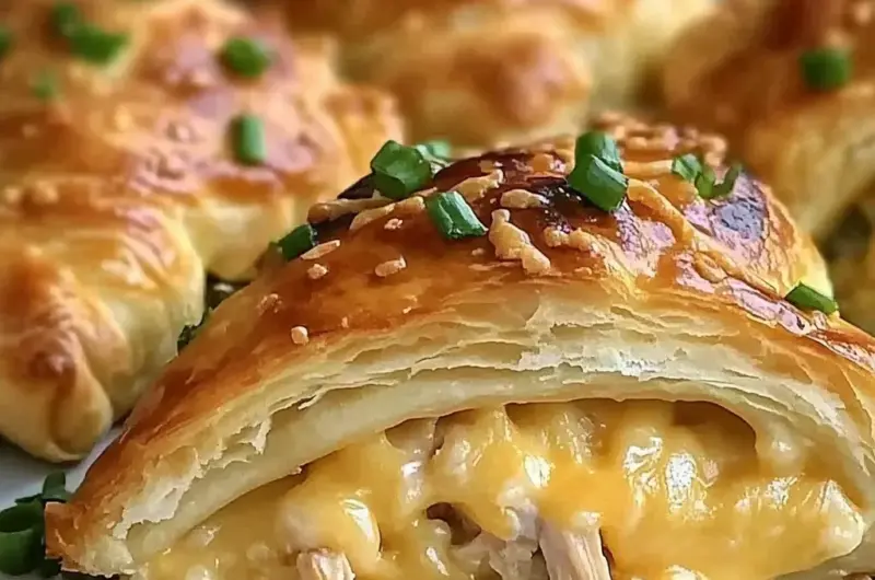 Chicken Stuffed Crescent Rolls Recipe - Easy & Delicious