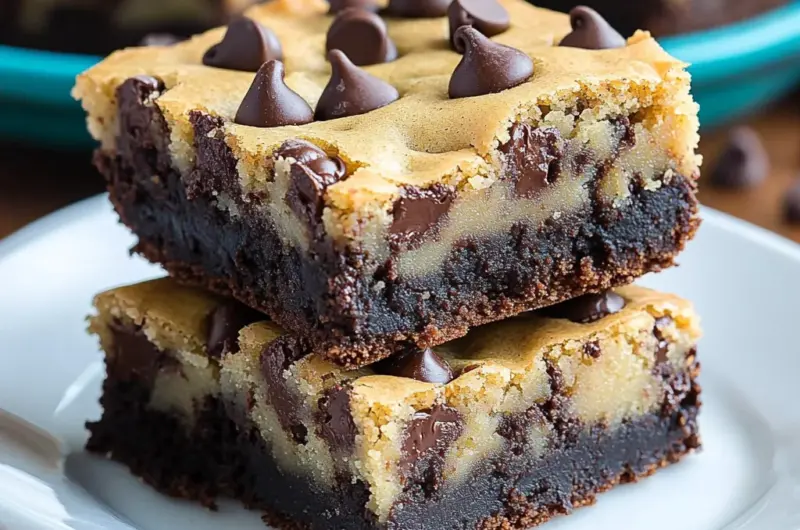 Chocolate Chip Cookie Brownies Recipe