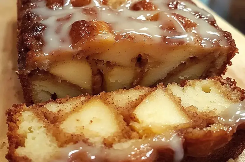 Cinnamon Swirl Apple Bread