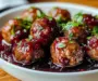 Cranberry Sauce Meatballs