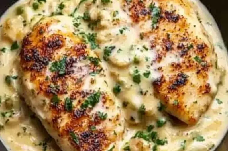 Creamy Garlic Parmesan Chicken Breast
