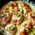 Creamy Pepperoncini Chicken Skillet Recipe - Quick & Easy