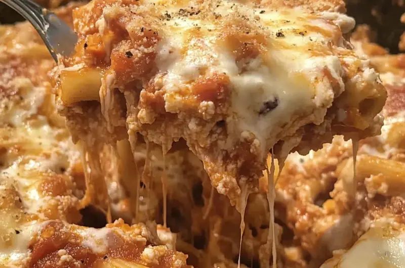 Crock Pot Baked Ziti