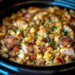 Crock Pot Chicken and Stuffing Dinner