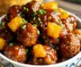 Crock Pot Hawaiian Meatballs