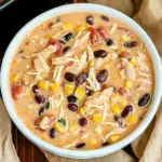 Easy Crock Pot Cream Cheese Chicken Chili