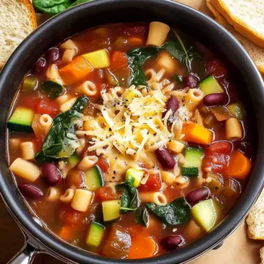 Easy Recipes: Hearty Minestrone Soup