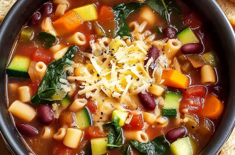 Easy Recipes: Hearty Minestrone Soup