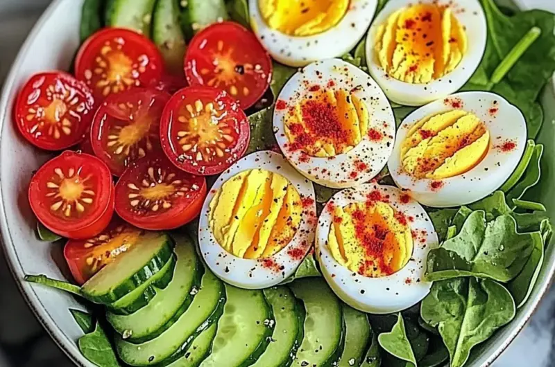 Egg & Avocado Veggie Bowl