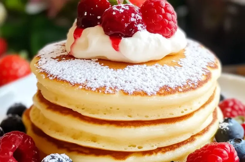 Fluffy Japanese Soufflé Pancakes: A Breakfast Masterpiece