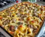Golden Cheese Steak Tortellini Casserole