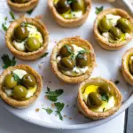 Herby Olive Goat Cheese Tartlets