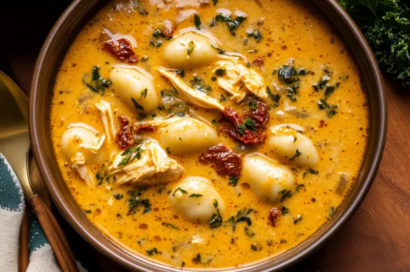 Marry Me’ Tuscan Chicken Gnocchi Soup