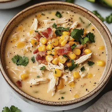 Mexican Street Corn White Chicken Chili Recipe