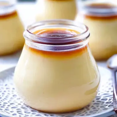 Nameraka Purin (Silky Japanese Custard Pudding)