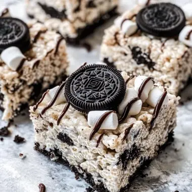 Oreo Rice Krispies Treats