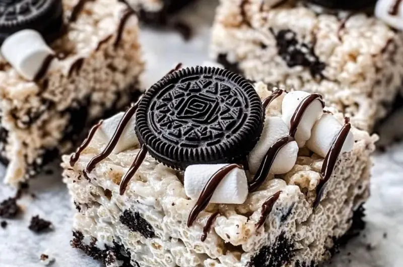 Oreo Rice Krispies Treats