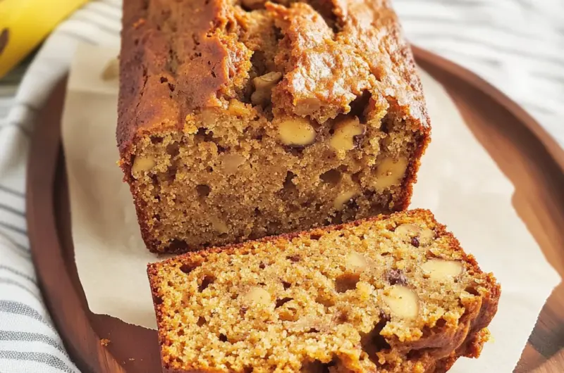 Peanut Butter Banana Bread