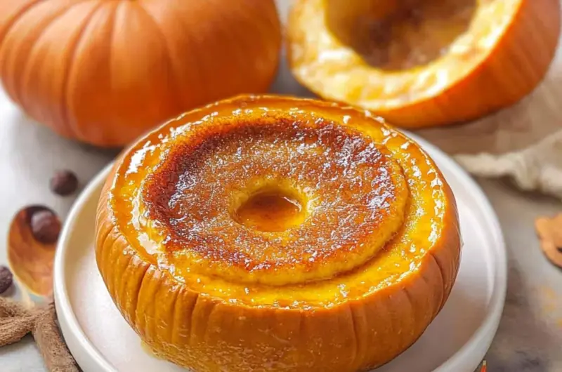 Pumpkin Spice Crème Brûlée
