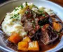 apple vinegar Braised Beef Short Ribs with Buttery Mashed Potatoes