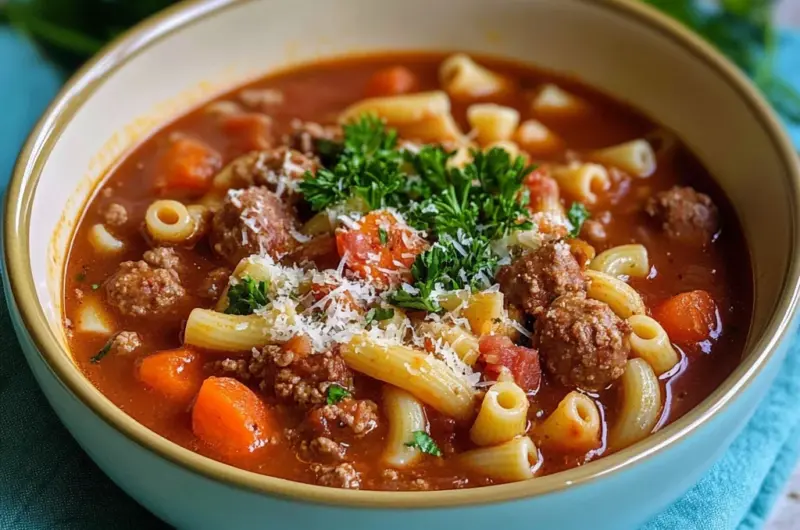 Semi-Homemade Italian Pasta Fagioli Recipe