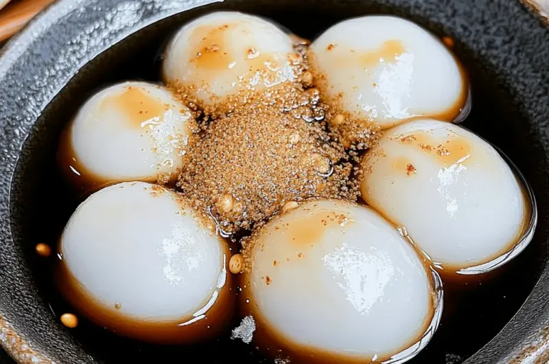 Shiratama Dango (Rice Dumplings/Mochi Balls)