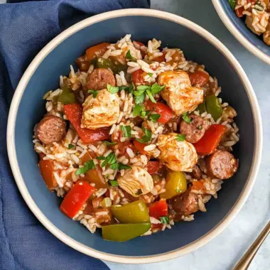 Slow Cooker Chicken Jambalaya