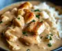 Slow Cooker Creamy Chicken & Gravy