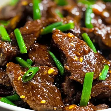 Slow Cooker Mongolian Beef