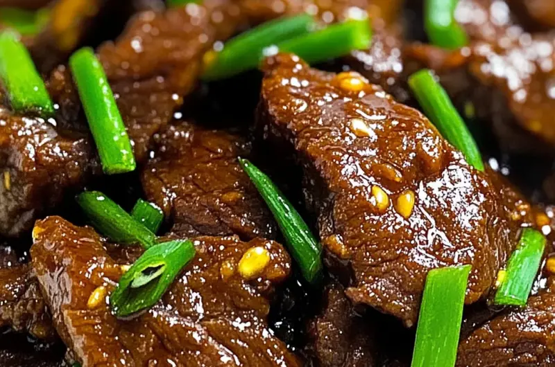 Slow Cooker Mongolian Beef