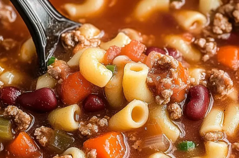 Slow Cooker Pasta e Fagioli