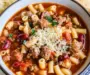 Spicy Italian Sausage Pasta e Fagioli