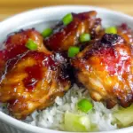 Sticky Sweet Chili Chicken Thighs in Air Fryer