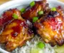 Sticky Sweet Chili Chicken Thighs in Air Fryer
