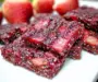 Strawberry Cherry Apple Chia Bars