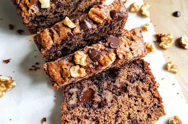 The Best Healthy Banana Bread (Vegan & Gluten-Free)