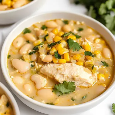 White Bean Chicken Chili Recipe