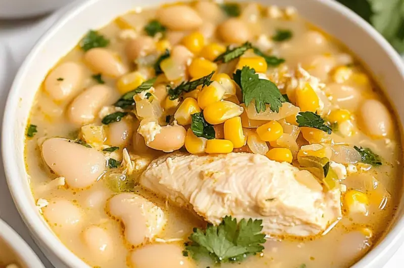 White Bean Chicken Chili Recipe