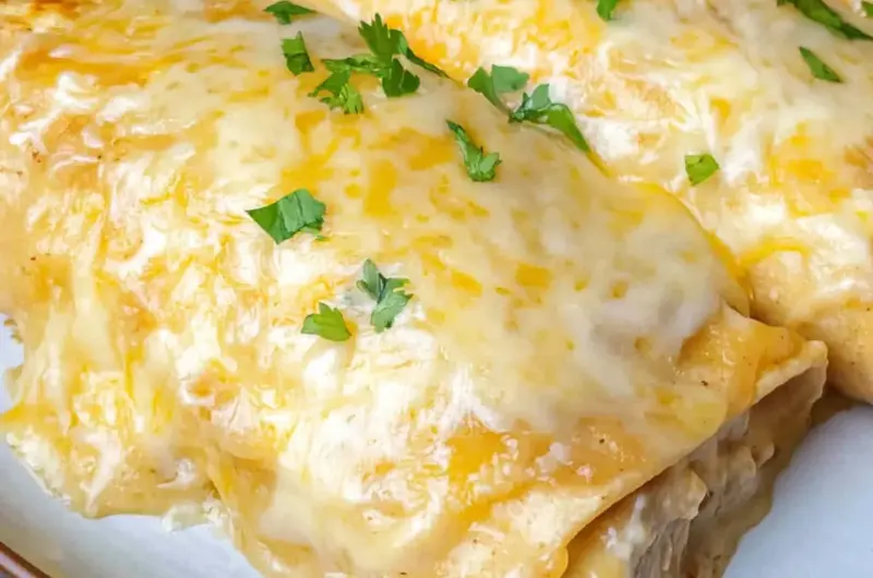 White Chicken Enchiladas