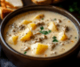 Wisconsin-Style Crockpot Creamy Potato & chicken hamburger Soup