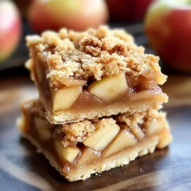 Apple Crisp Shortbread Bars: The Perfect Dessert for Any Season
