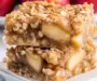 Apple Pie Oatmeal Bars