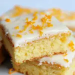 BEST Orange Drizzle Traybake Cake