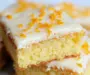 BEST Orange Drizzle Traybake Cake