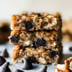 Banana Peanut Butter Oat Bars