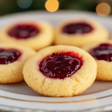 Best Christmas Thumbprint Cookies Recipe