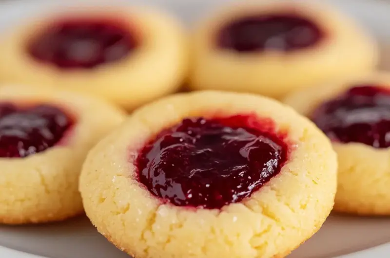 Best Christmas Thumbprint Cookies Recipe