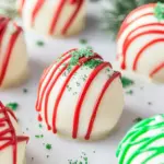 Christmas Tree Cake Truffles