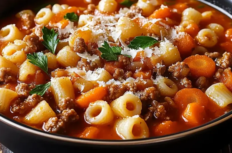 Copycat Olive Garden Pasta e Fagioli Recipe