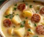 Cozy Crockpot Potato Soup with Sausage – Hearty and Delicious for Fall